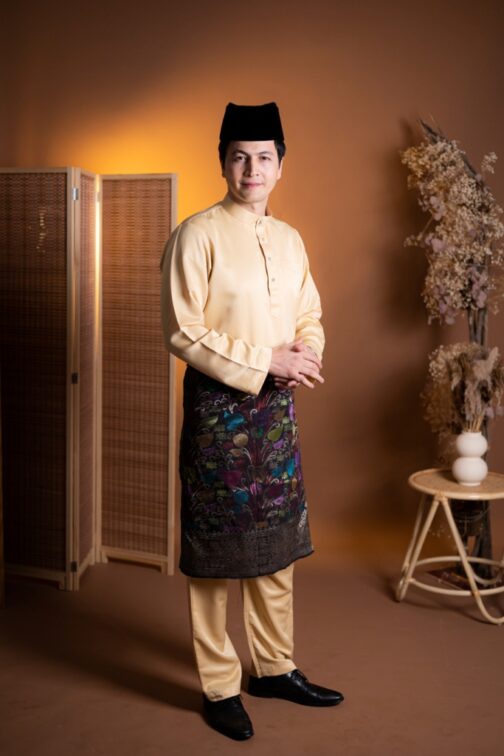 Baju Melayu - Sand BM - Image 2